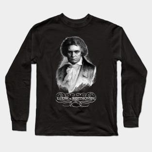 Ludw. v. Beethoven (White Variant) Long Sleeve T-Shirt
